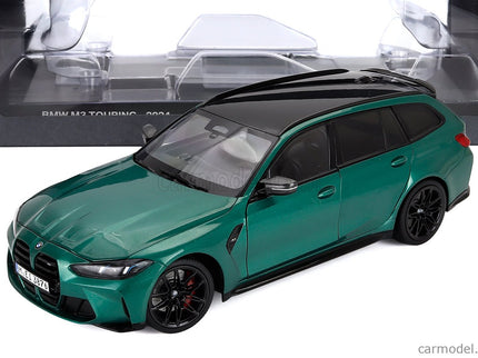BMW 3-SERIES M3 (G81) Touring SW Station Wagon 2024 1:18 Minichamps zelená metalická