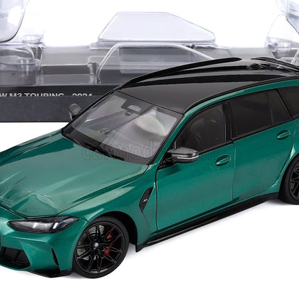 BMW 3-SERIES M3 (G81) Touring SW Station Wagon 2024 1:18 Minichamps zelená metalická