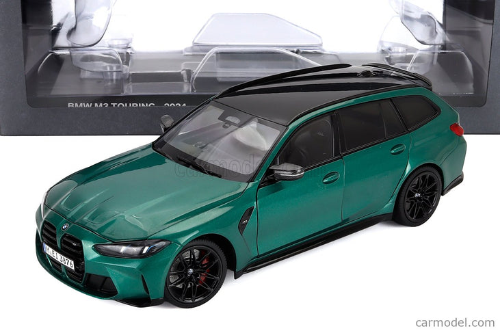BMW 3-SERIES M3 (G81) Touring SW Station Wagon 2024 1:18 Minichamps zelená metalická