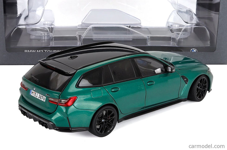 BMW 3-SERIES M3 (G81) Touring SW Station Wagon 2024 1:18 Minichamps zelená metalická
