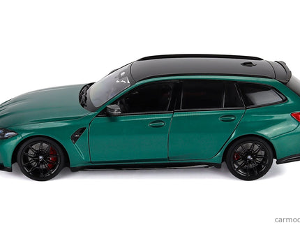BMW 3-SERIES M3 (G81) Touring SW Station Wagon 2024 1:18 Minichamps zelená metalická