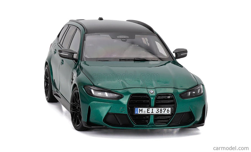 BMW 3-SERIES M3 (G81) Touring SW Station Wagon 2024 1:18 Minichamps zelená metalická
