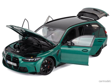 BMW 3-SERIES M3 (G81) Touring SW Station Wagon 2024 1:18 Minichamps zelená metalická