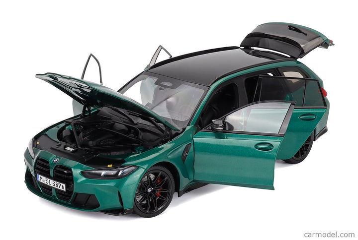 BMW 3-SERIES M3 (G81) Touring SW Station Wagon 2024 1:18 Minichamps zelená metalická