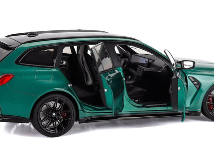 BMW 3-SERIES M3 (G81) Touring SW Station Wagon 2024 1:18 Minichamps zelená metalická