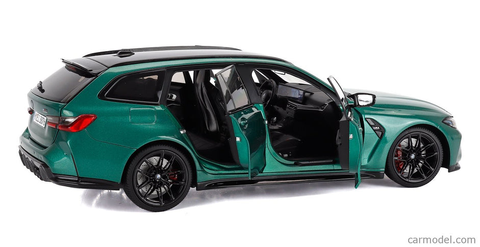 BMW 3-SERIES M3 (G81) Touring SW Station Wagon 2024 1:18 Minichamps zelená metalická