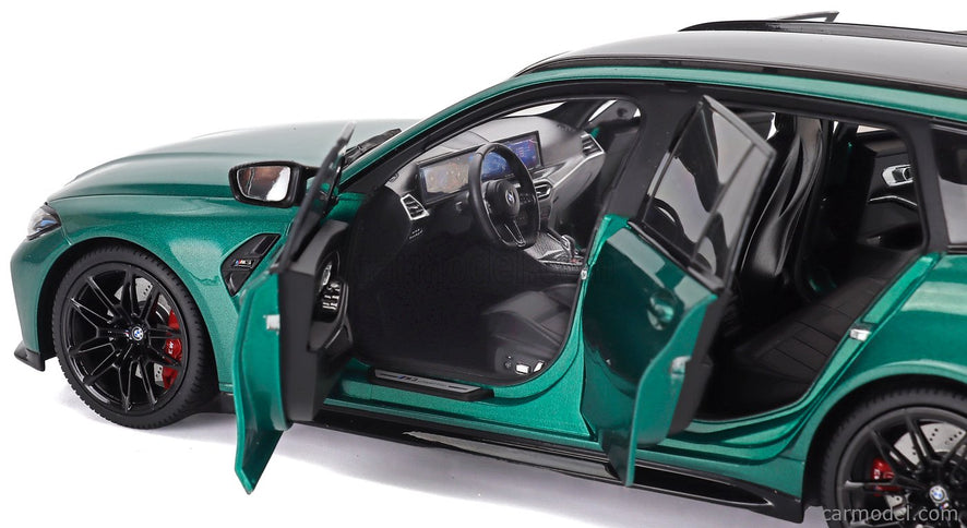 BMW 3-SERIES M3 (G81) Touring SW Station Wagon 2024 1:18 Minichamps zelená metalická