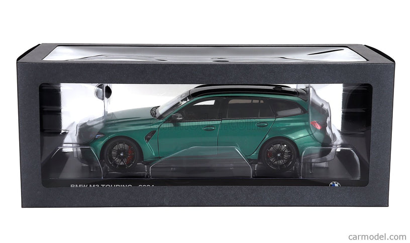 BMW 3-SERIES M3 (G81) Touring SW Station Wagon 2024 1:18 Minichamps zelená metalická