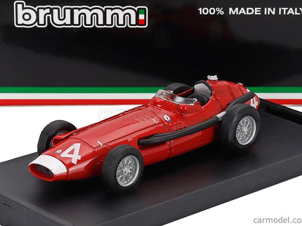 Maserati F1 250F N°4 Italy GP 1957 Harry Schell 1:43 Brumm červená
