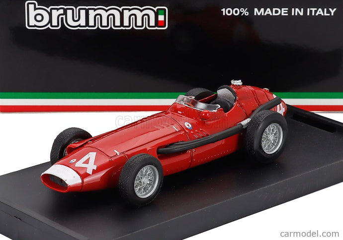 Maserati F1 250F N°4 Italy GP 1957 Harry Schell 1:43 Brumm červená