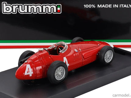 Maserati F1 250F N°4 Italy GP 1957 Harry Schell 1:43 Brumm červená