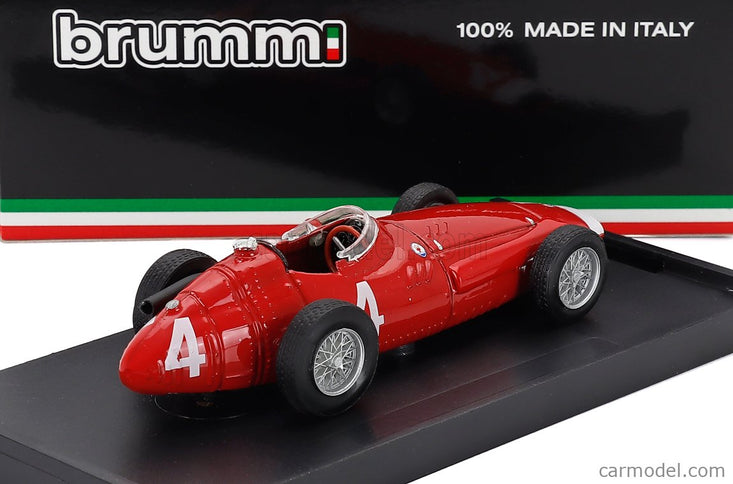 Maserati F1 250F N°4 Italy GP 1957 Harry Schell 1:43 Brumm červená