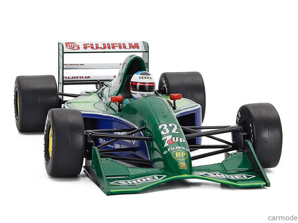 Jordan F1 191 Team 7up Jordan N°32 Free Practice Belgium GP 1991 Michael Schumacher 1:18 Werk83 zelená modrá