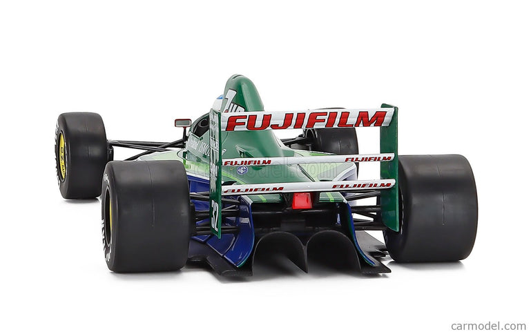 Jordan F1 191 Team 7up Jordan N°32 Free Practice Belgium GP 1991 Michael Schumacher 1:18 Werk83 zelená modrá