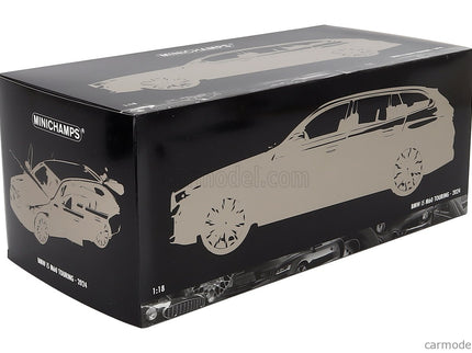 BMW 5-SERIES i5 M60 Touring (G61) SW Station Wagon 2024 1:18 Minichamps čierna metalická