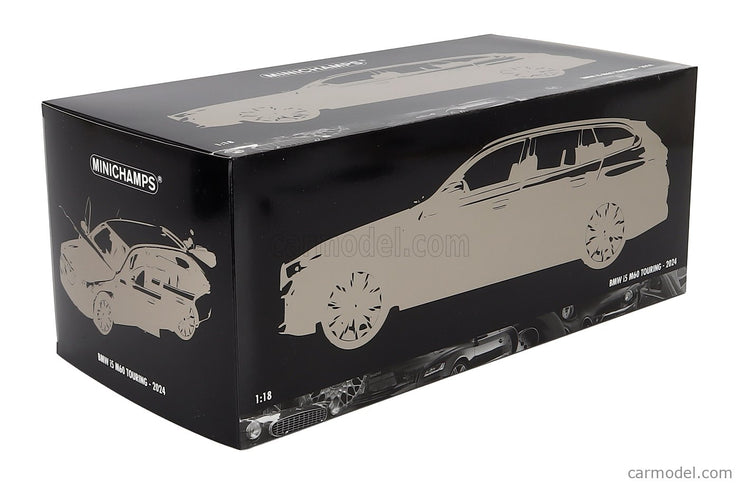 BMW 5-SERIES i5 M60 Touring (G61) SW Station Wagon 2024 1:18 Minichamps čierna metalická