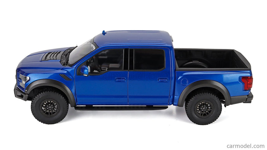 Ford F-150 Raptor Pick-UP Double Cabine 2019 1:18 AUTOart modrá