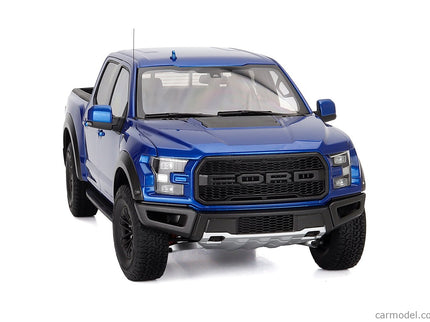 Ford F-150 Raptor Pick-UP Double Cabine 2019 1:18 AUTOart modrá