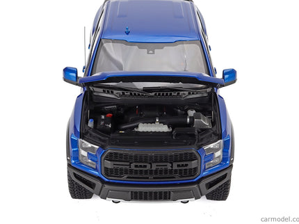 Ford F-150 Raptor Pick-UP Double Cabine 2019 1:18 AUTOart modrá