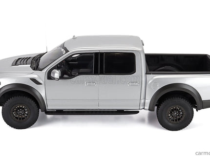 Ford F-150 Raptor Pick-UP Double Cabine 2019 1:18 AUTOart strieborná