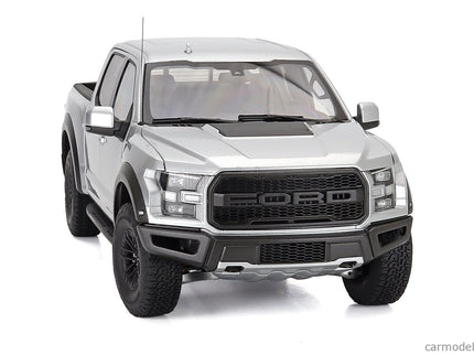 Ford F-150 Raptor Pick-UP Double Cabine 2019 1:18 AUTOart strieborná