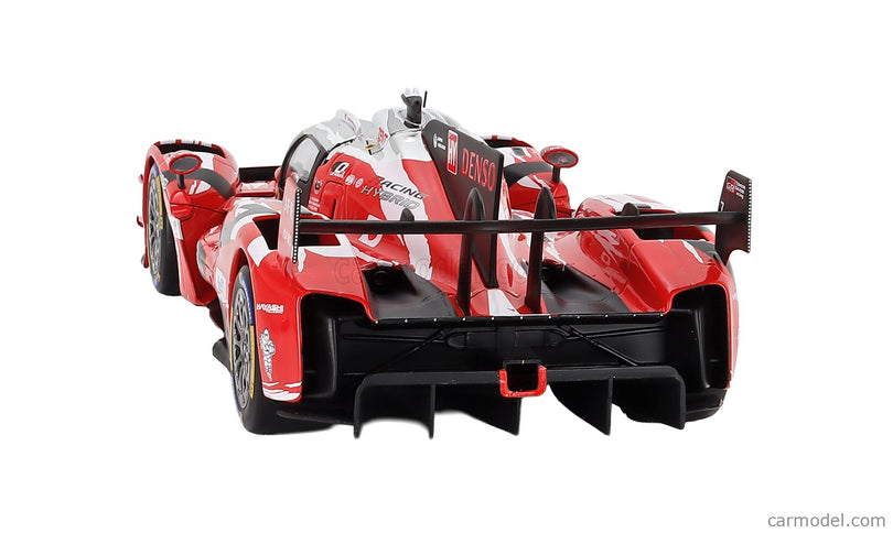 Toyota GR010 3.5L V6 Team Gazoo Racing N°7 5. Miesto 24h Le Mans 2025 Mike Conway - Kamui Kobayashi - Nyck De Vries 1:18 IXO Models červená biela čierna
