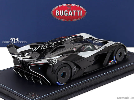 Bugatti Bolide W16.4 8.0 Four-Turbo 1850hp 500km/h 2020 1:18 MR Models Quartz biela čierna