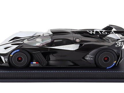 Bugatti Bolide W16.4 8.0 Four-Turbo 1850hp 500km/h 2020 1:18 MR Models Quartz biela čierna