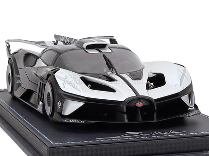 Bugatti Bolide W16.4 8.0 Four-Turbo 1850hp 500km/h 2020 1:18 MR Models Quartz biela čierna