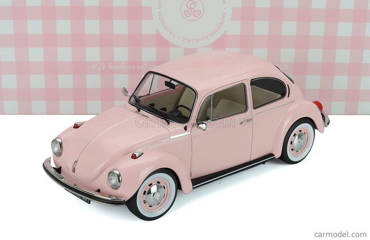 Volkswagen Beetle Maggiolino 1303 1973 1:18 Norev ružová