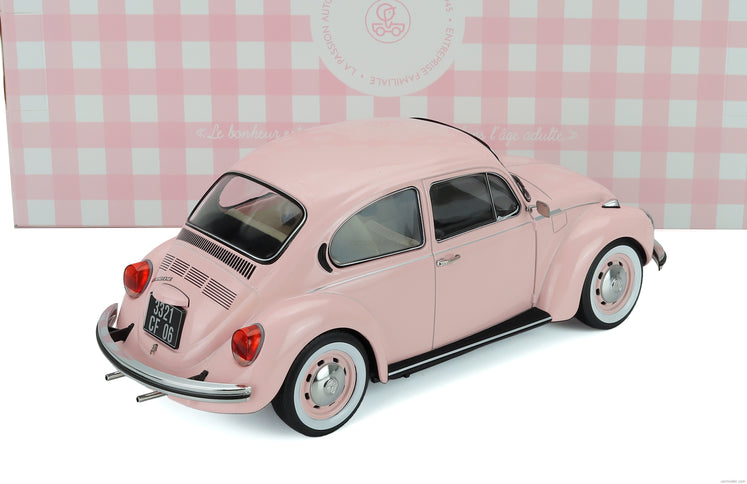 Volkswagen Beetle Maggiolino 1303 1973 1:18 Norev ružová