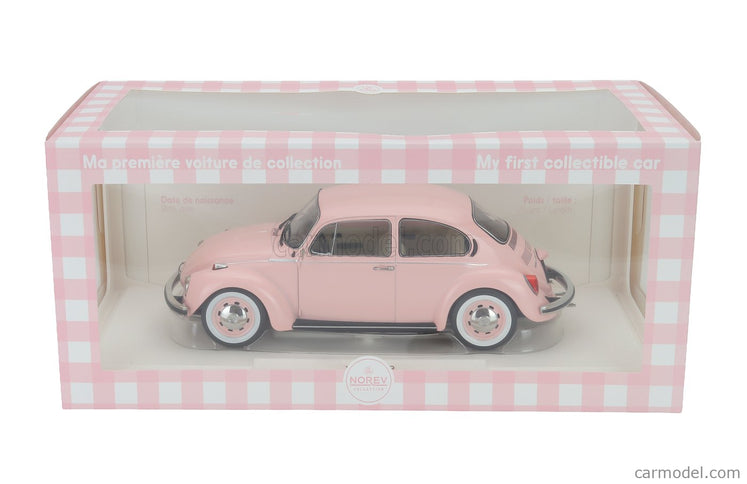 Volkswagen Beetle Maggiolino 1303 1973 1:18 Norev ružová