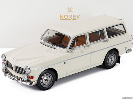 Volvo Amazon Break SW Station Wagon 1968 1:18 Norev biela