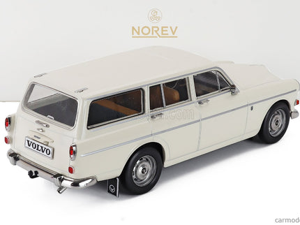 Volvo Amazon Break SW Station Wagon 1968 1:18 Norev biela