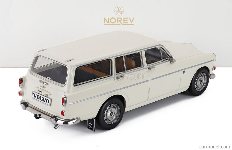 Volvo Amazon Break SW Station Wagon 1968 1:18 Norev biela