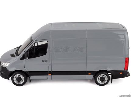Mercedes Benz Sprinter Van Transporter 2018 1:18 Norev sivá
