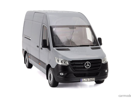 Mercedes Benz Sprinter Van Transporter 2018 1:18 Norev sivá