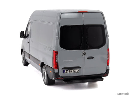 Mercedes Benz Sprinter Van Transporter 2018 1:18 Norev sivá