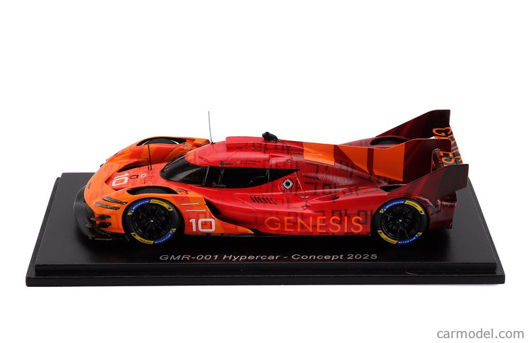 Genesis Oreca GMR-001 G8MR 3.2L V8 Turbo N°10 Press 2025 1:43 Spark Model oranžová čierna