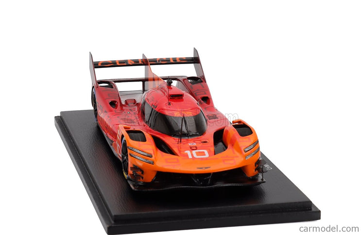 Genesis Oreca GMR-001 G8MR 3.2L V8 Turbo N°10 Press 2025 1:43 Spark Model oranžová čierna