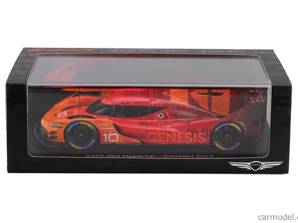 Genesis Oreca GMR-001 G8MR 3.2L V8 Turbo N°10 Press 2025 1:43 Spark Model oranžová čierna