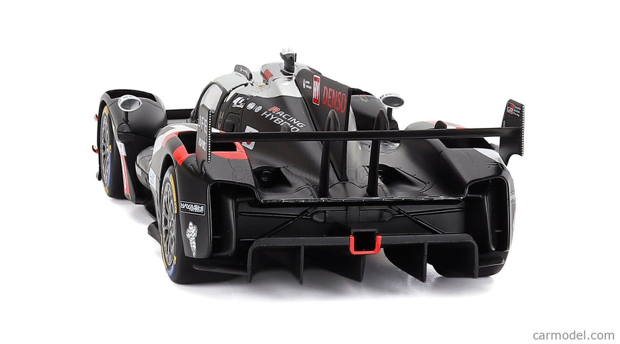 Toyota GR010 3.5L V6 Twin Turbo Hybrid Team Gazoo Racing N°8 24h Le Mans 2025 Sebastian Buemi - Brendon Hartley - Ryo Hirakawa 1:18 IXO Models čierna biela
