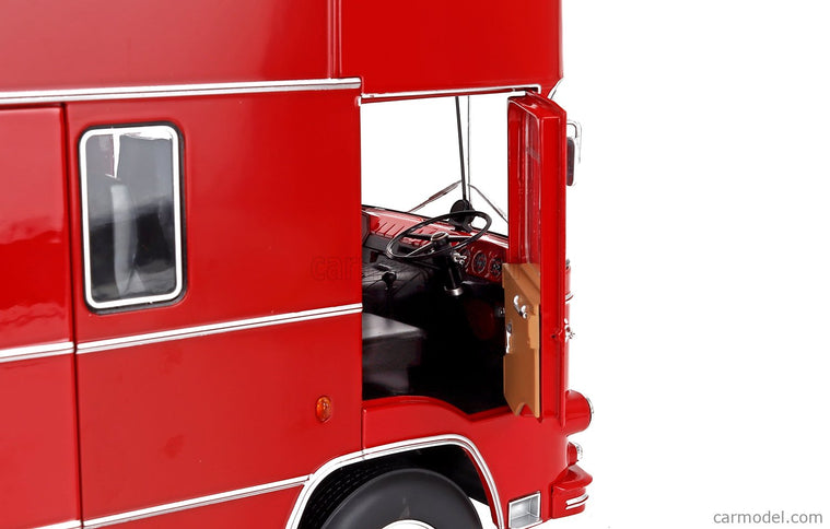 Om Fiat 150 Rolfo Nákladiak Team Scuderia Ferrari Car Transporter 24h Le Mans 70s Version 2-ASSI 1966 1:18 Werk83 červená