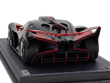 Bugatti Bolide W16.4 8.0 Four-Turbo 1850hp 500km/h 2020 1:18 MR Models Italian červená - čierna