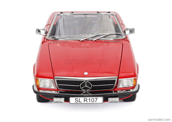 Mercedes Benz SL-Class 450SL (R107) Cabriolet 1985 1:12 KK Scale červená