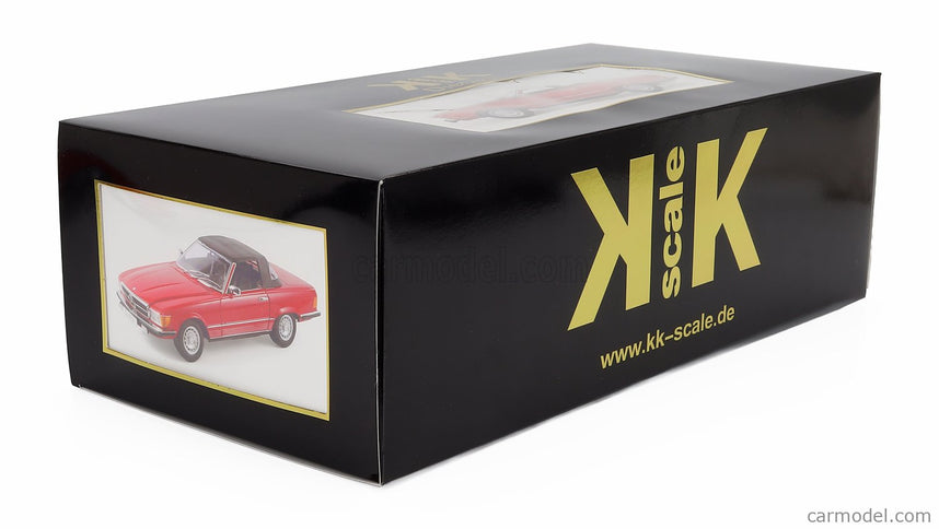 Mercedes Benz SL-Class 450SL (R107) Cabriolet 1985 1:12 KK Scale červená