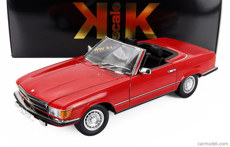 Mercedes Benz SL-Class 450SL (R107) Cabriolet 1985 1:12 KK Scale červená