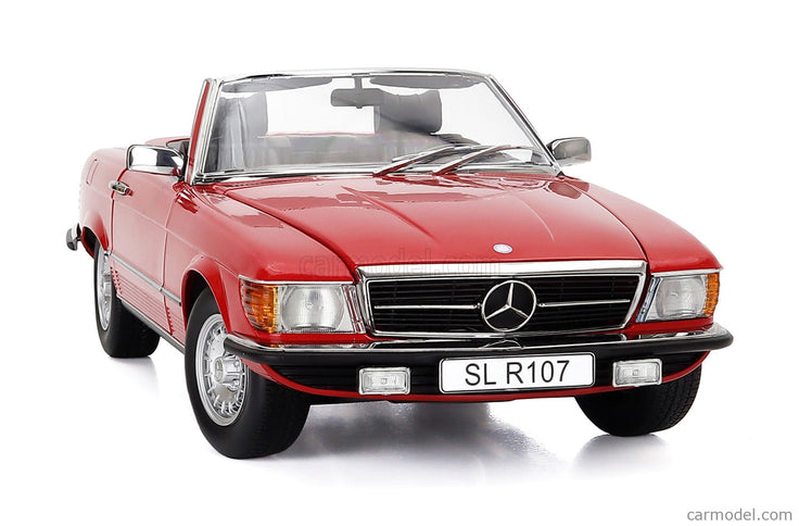 Mercedes Benz SL-Class 450SL (R107) Cabriolet 1985 1:12 KK Scale červená