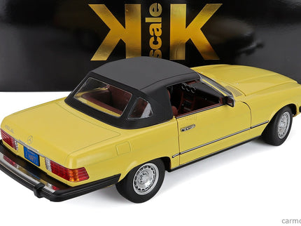 Mercedes Benz SL-Class 450SL (R107) Cabriolet USA Version 1979 1:12 KK Scale žltá