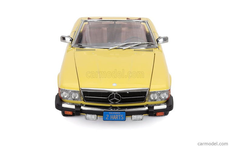 Mercedes Benz SL-Class 450SL (R107) Cabriolet USA Version 1979 1:12 KK Scale žltá